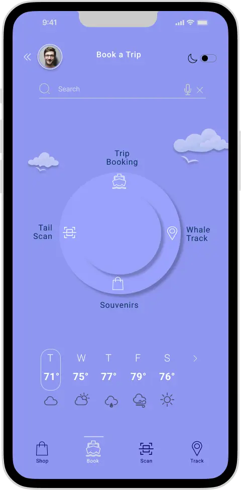 Screenshot 1 of 12: Prototype 1 - Oceania-Prototype-Data interface showing UI elements